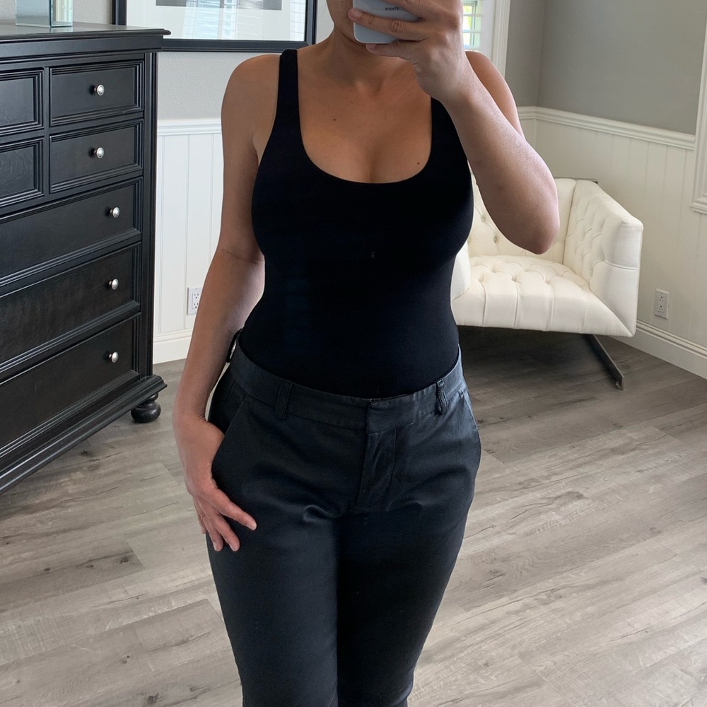 Basic Bodysuit-Black - Picture 3 of 6